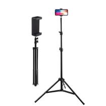 Tripé Universal para Celular 1.60m com Adaptador Clipe para Fotos e Vídeos LE3627 Tripé Universal para Celular 1.60m com Adaptador Clipe para Fotos e Vídeos LE3627