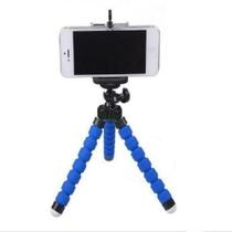 Tripé Universal para Celular Tomate MTG-070 27cm Celulares até 8.5cm de largura Azul