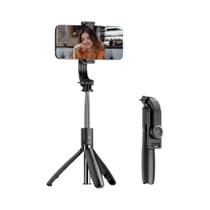Tripé Universal Para Selfie Com Controle Remoto Sem Fio Para Smartphones iPhone Samsung Huawei