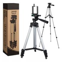 Tripé Universal Telescópico Para Câmera E Celular Com Bolsa