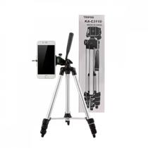 Tripé Universal TRIPOD 3 em 1 para Câmera e Celular Selfie de 1 Metro Kapbom KA-C3110
