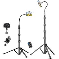 Tripé Victiv flexível de 88 cm de altura com pescoço de ganso para iPhone