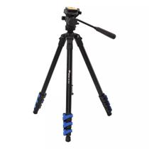 Tripé Weifeng WF-5316 Cabeça Hidráulica 160cm