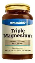 Triple Magnesio Malato + Taurato + Bisglicinato Vitaminlife