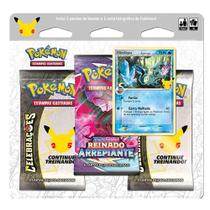 Triple Pack Pokémon Celebrações Mimikyu Copag Cartas Cards - 7896192306326