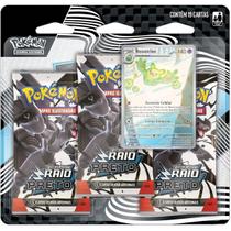 Triple pack pokémon reuniclus ev10.5 raio preto copag 19 cartas