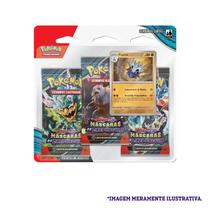 Triple Pack Pokémon TCG Pupitar Escarlate E Violeta 6 Mascaras De Crepúsculo - Copag