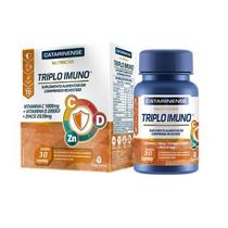 Triplo Imuno Vitamina C, D e Zinco 30 comprimidos - Catarinense 303