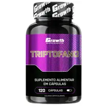 Triptofano 120 Cápsulas Growth Supplements