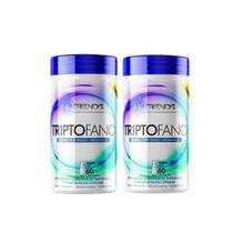 Triptofano 500Mg + Vitamina B6 60 Cápsulas Nutrends - Kit 02 Unidades