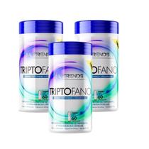 Triptofano 500Mg + Vitamina B6 60 Cápsulas Nutrends - Kit 03 Unidades