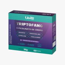 Triptofano 5htp Serotonina + Picolinato Cromo 60 Cáps Uvits