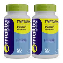 Triptofano 60caps 250mg Maltta Nutrition Kit 2 Frascos Triptofano 60caps 250mg Maltta Nutrition Kit 2 Frascos