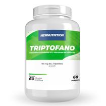 Triptofano New Nutrition 60 Cápsulas Aminoácido Essencial