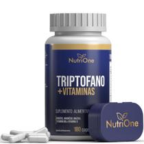 Triptofano + Vit. e Minerais 180 Cápsulas 500mg - Nutrione Triptofano + Vit. e Minerais 180 Cápsulas 500mg - Nutrione