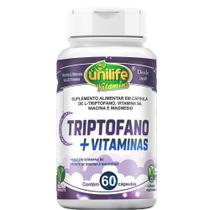 Triptofano + Vitaminas - 60 Cápsulas 200mg - Unilife