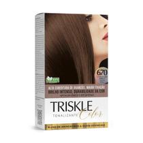 Triskle Color 670 Louro Escuro Marrom - Tonalizante 140g