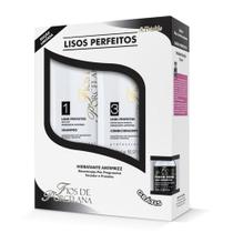Triskle Cosméticos - Kit Lisos Perfeitos Shampoo e Condicionador - 2x500ml Triskle Cosméticos - Kit Lisos Perfeitos Shampoo e Condicionador - 2x500ml