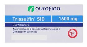Trissulfin Sid 1600mg Blister 5 Comprimidos - Cartela Avulsa