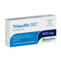 Trissulfin SID 1600mg com 10 Comprimidos - OUROFINO