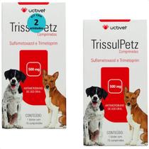 Trissulpetz 500mg com 15 comprimidos para cães ucbvet kit com 2