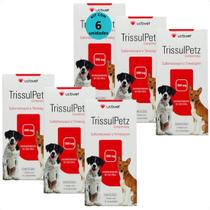 Trissulpetz 500mg com 15 comprimidos para cães ucbvet kit com 6