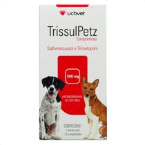Trissulpetz 500mg com 15 comprimidos para cães ucbvet Trissulpetz 500mg com 15 comprimidos para cães ucbvet