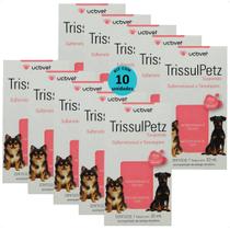 Trissulpetz suspensão com 20ml para cães ucbvet kit com 10