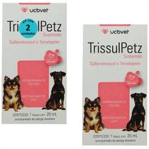 Trissulpetz suspensão com 20ml para cães ucbvet kit com 2