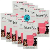 Trissulpetz suspensão com 50ml para cães ucbvet kit com 10