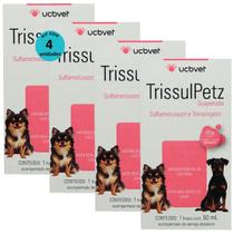 Trissulpetz suspensão com 50ml para cães ucbvet kit com 4