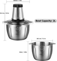 Triturador Alimentos Carne Legumes 2l Inox Profissional 110v