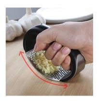 Triturador Amassador Alho Aço Manual Com Pressão Garlic Co Triturador Amassador Alho Aço Manual Com Pressão Garlic Co