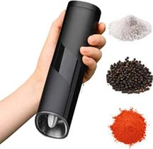 Triturador Automático De Pimenta ou Sal Grãos Cozinha Moedor Eletrico