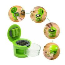 Triturador De Alho Fatiador Picador Garlic Chopper Tempero