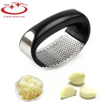 Triturador de Alho Manual em Inox - Facilite o Processamento dos Alimentos Triturador de Alho Manual em Inox - Facilite o Processamento dos Alimentos