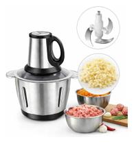 Triturador De Alimentos /220v Carne e Legumes Elétrico 3L+ Descascador