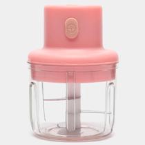 Triturador de Alimentos Sem Fio Mini Potente com USB