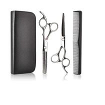 Triturador de corte de cabelo, conjunto de tesouras, triturador, aço inoxidável