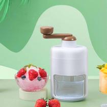 Triturador de Gelo Manivela Multiuso para Drinks Refrescantes e Smoothies Perfeito para Coquetéis