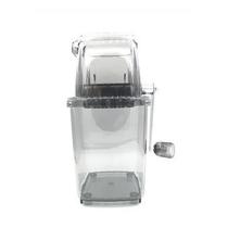 Triturador De Gelo Manual Acrilico Resistente Lâmina De Aço