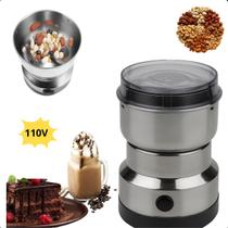 Triturador de Grãos Inox 110V Compacto e Leve