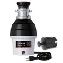 Triturador de lixo TECASA HyperCrush 75 BF 3/4 HP em aço inoxidável