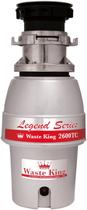 Triturador de lixo Waste King L-2600TC 1/2 HP com cabo de alimentação