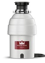 Triturador de lixo Waste King L-8000 1HP com cabo de alimentação