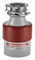 Triturador de resíduos de alimentos KitchenAid 84211643 1/2HP Red Triturador de resíduos de alimentos KitchenAid 84211643 1/2HP Red