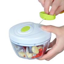 Triturador e Processador de Alimentos Manual Portatil