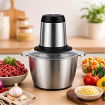 Triturador Elétrico 2 Litros 200W 4 Facas Inox