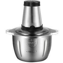 Triturador Elétrico de Alimentos 2L Inox para Carne Alho e Temperos Entrega Rápida