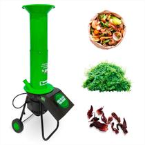 Triturador Elétrico Galhos Folhas Resíduos Orgânicos Trapp TR 200 Máquina Triturar Lixo Compostagem Triturador Elétrico Galhos Folhas Resíduos Orgânicos Trapp TR 200 Máquina Triturar Lixo Compostagem